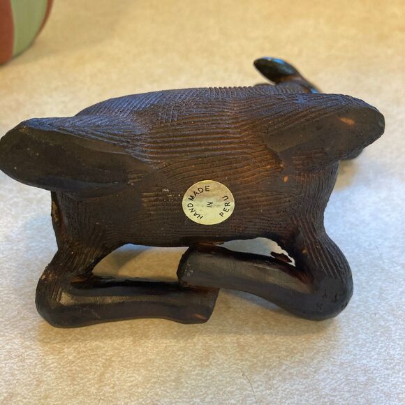 Chulucanas Nativity Pottery Folk Art VTG 9 Piece Painted Made in Peru Christmas - Picture 3 of 16